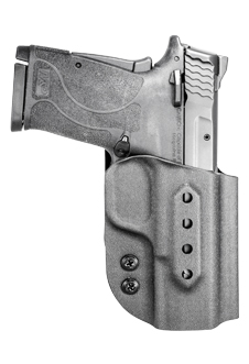 Details about   Front Line LKC72P-BR RH Leather Kydex Paddle Holster Suede Lined S&W M&P 4.25" 